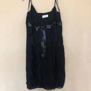 Black evening dress